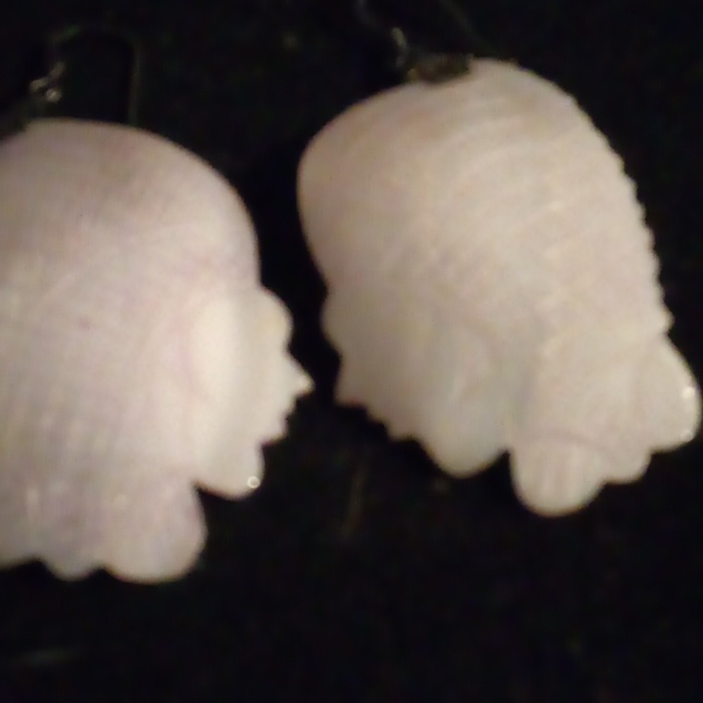 Cute shell earrings - Picture 4 of 4